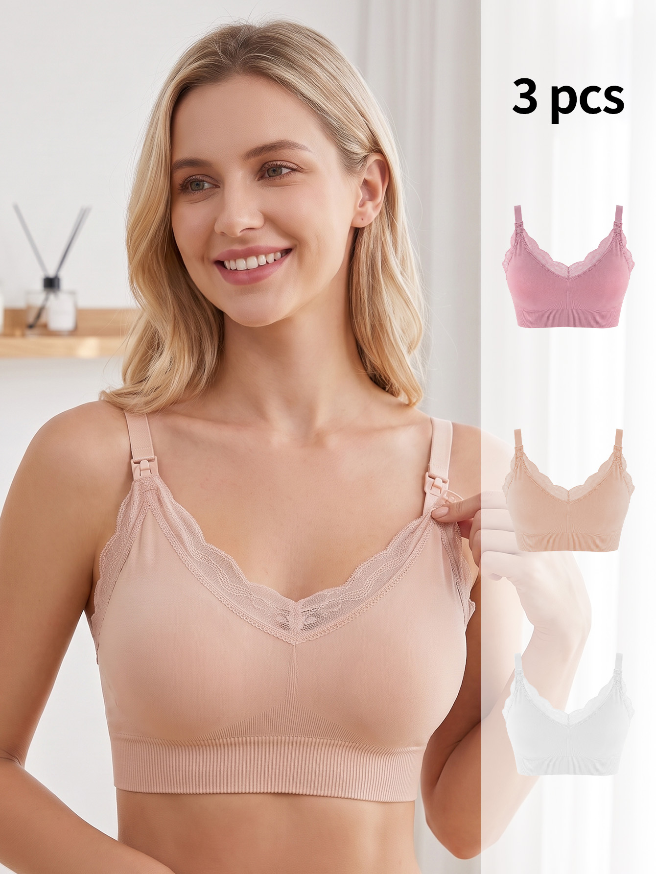 3 pezzi di reggiseno da allatt - Nursing Bra Sleep recensione e prezzo